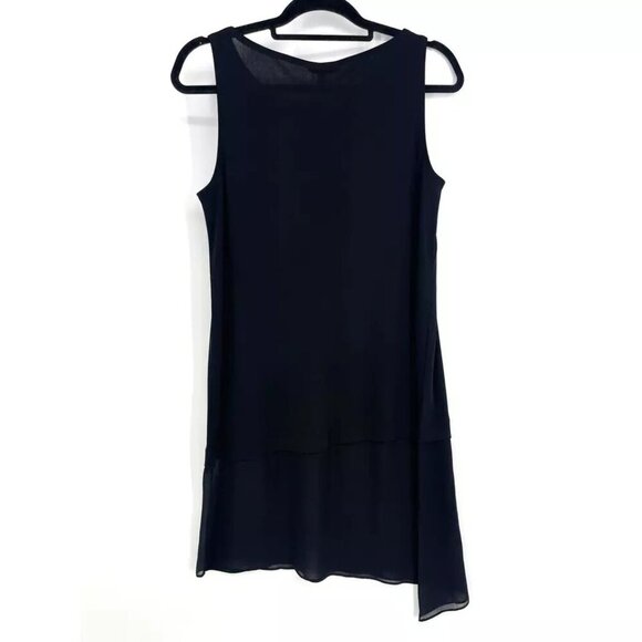 Eileen Fisher Tunic XS Stretch Silk Asymmetrical NWT $258 - Picture 5 of 8